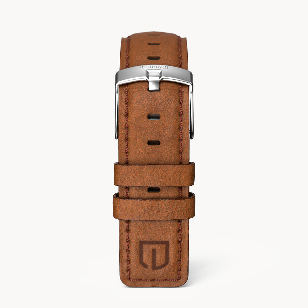 Leather Strap Brown Classic - Leder Braun - Detomaso Watches