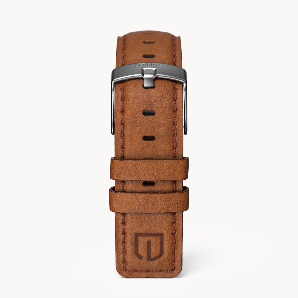 Leather Strap Brown Classic - Leder Braun - Detomaso Watches