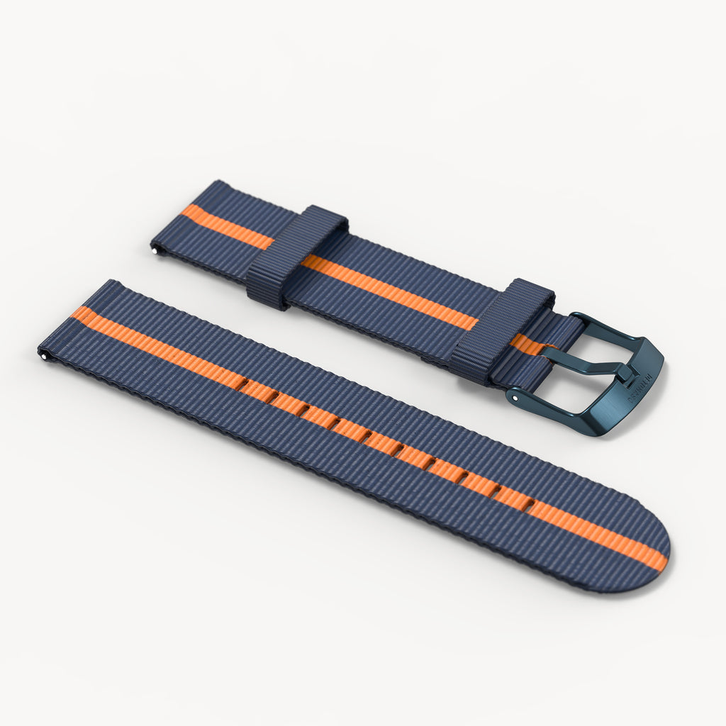 #TIDE OCEAN MATERIAL® STRAP DARKBLUE ORA - Blau m - - Detomaso Watches