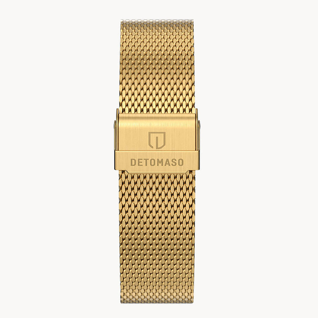 MILANESE STRAP D15 GOLD BRUSHED - Detomaso Watches