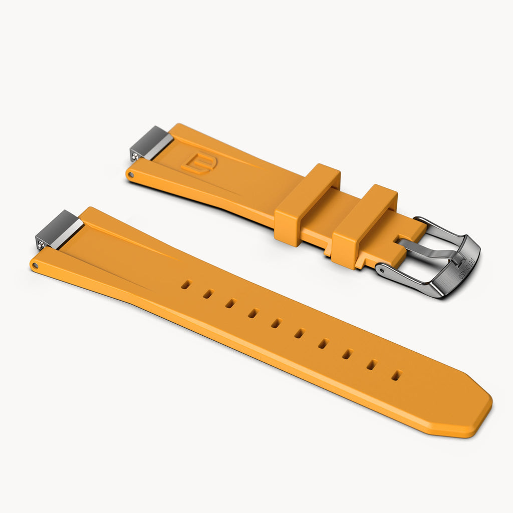 reTPU STRAP D14 YELLOW - Detomaso Watches