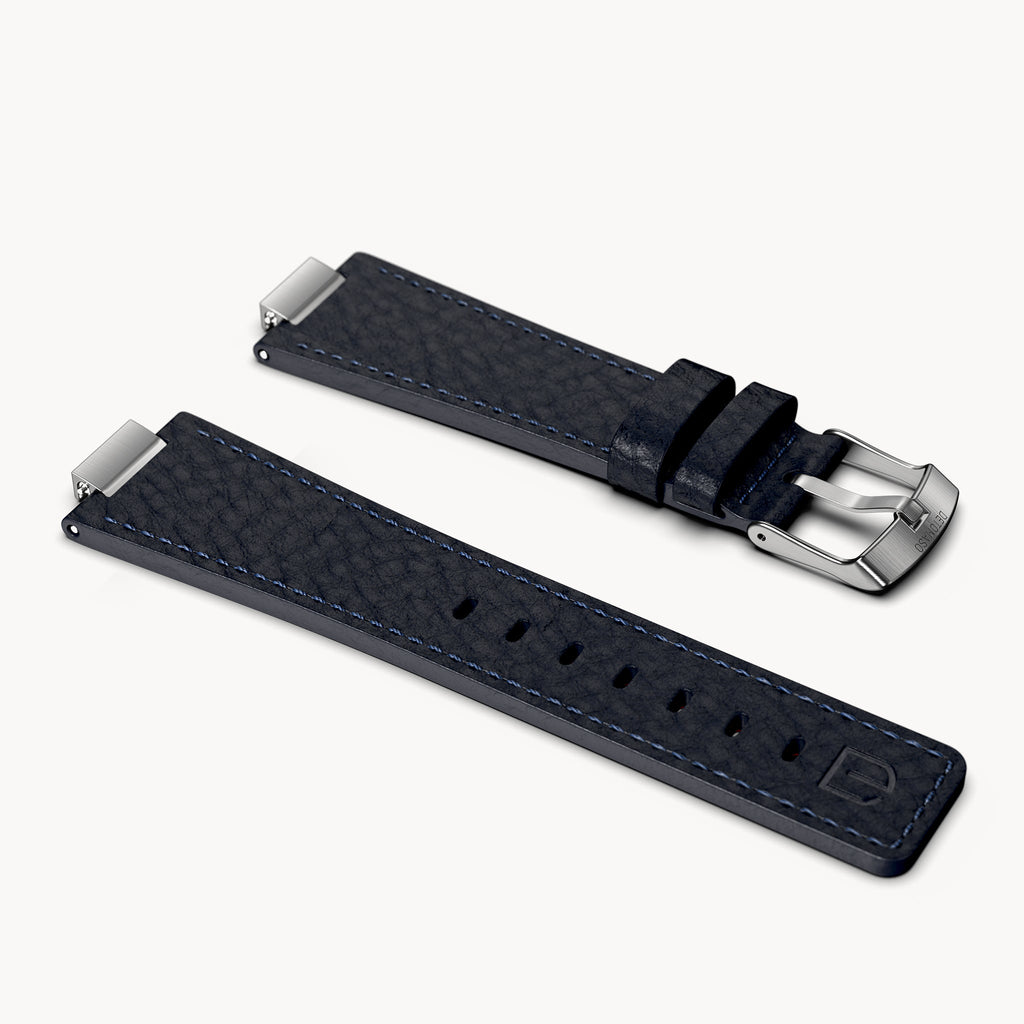LEATHER STRAP D14 VENERE BLUE - Detomaso Watches