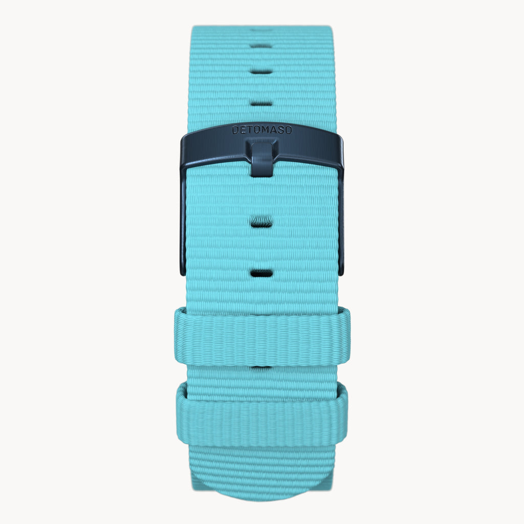 RECYCLED OCEAN PLASTIC STRAP MINTY BLUE - Detomaso Watches