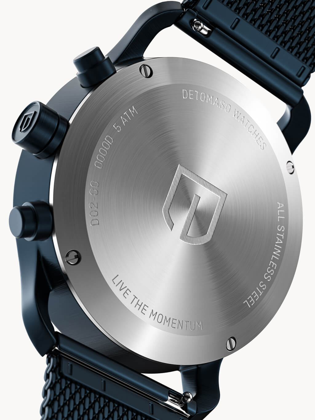 SORPASSO CHRONOGRAPH VELOCITÀ BLUE GREEN Mesh Dark blue Matte