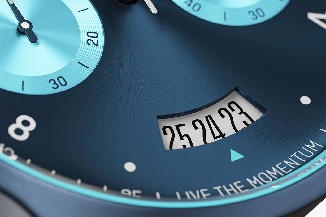 SORPASSO CHRONO BLUE ICE – DETOMASO Watches - North America