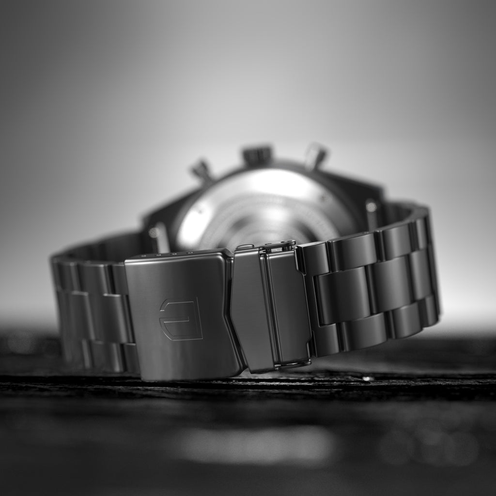 D10 CHRONOGRAPH LIMITED EDITION GRAY - Stainless steel Gray Brushed - Detomaso Watches