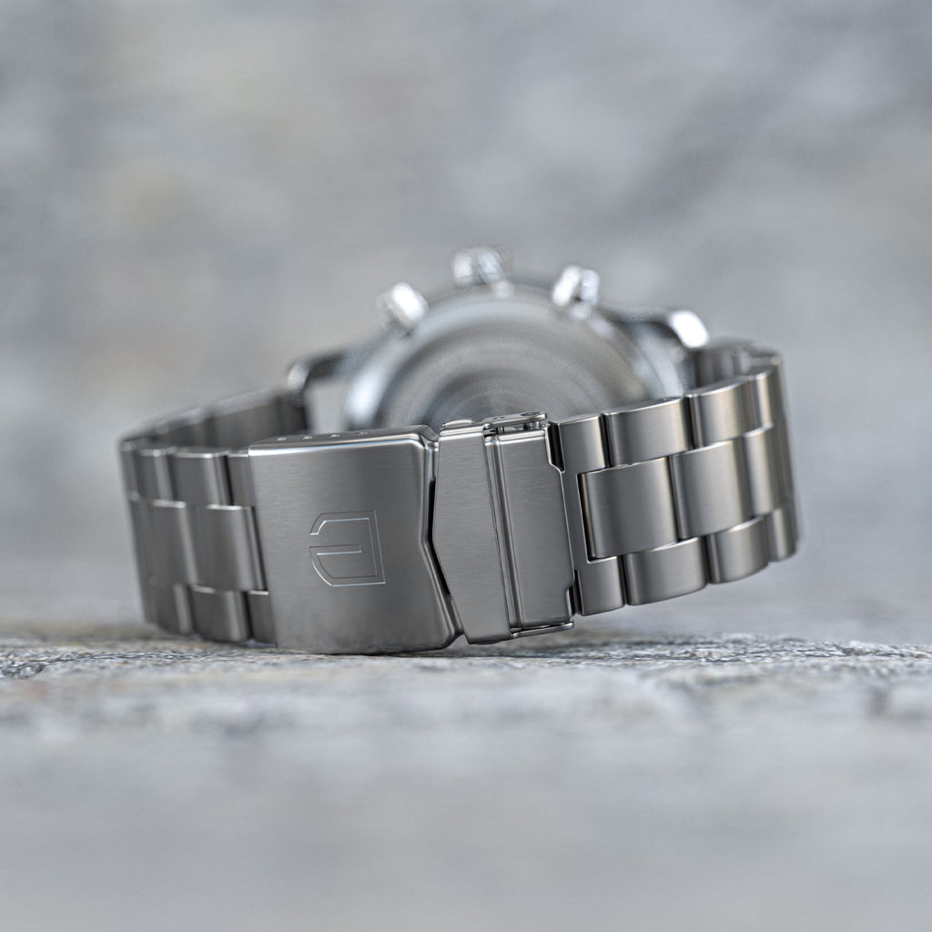VENTURE CHRONOGRAPH LIMITED EDITION GREEN YELLOW - Stainless Steel Silver Brushed - Detomaso Watches