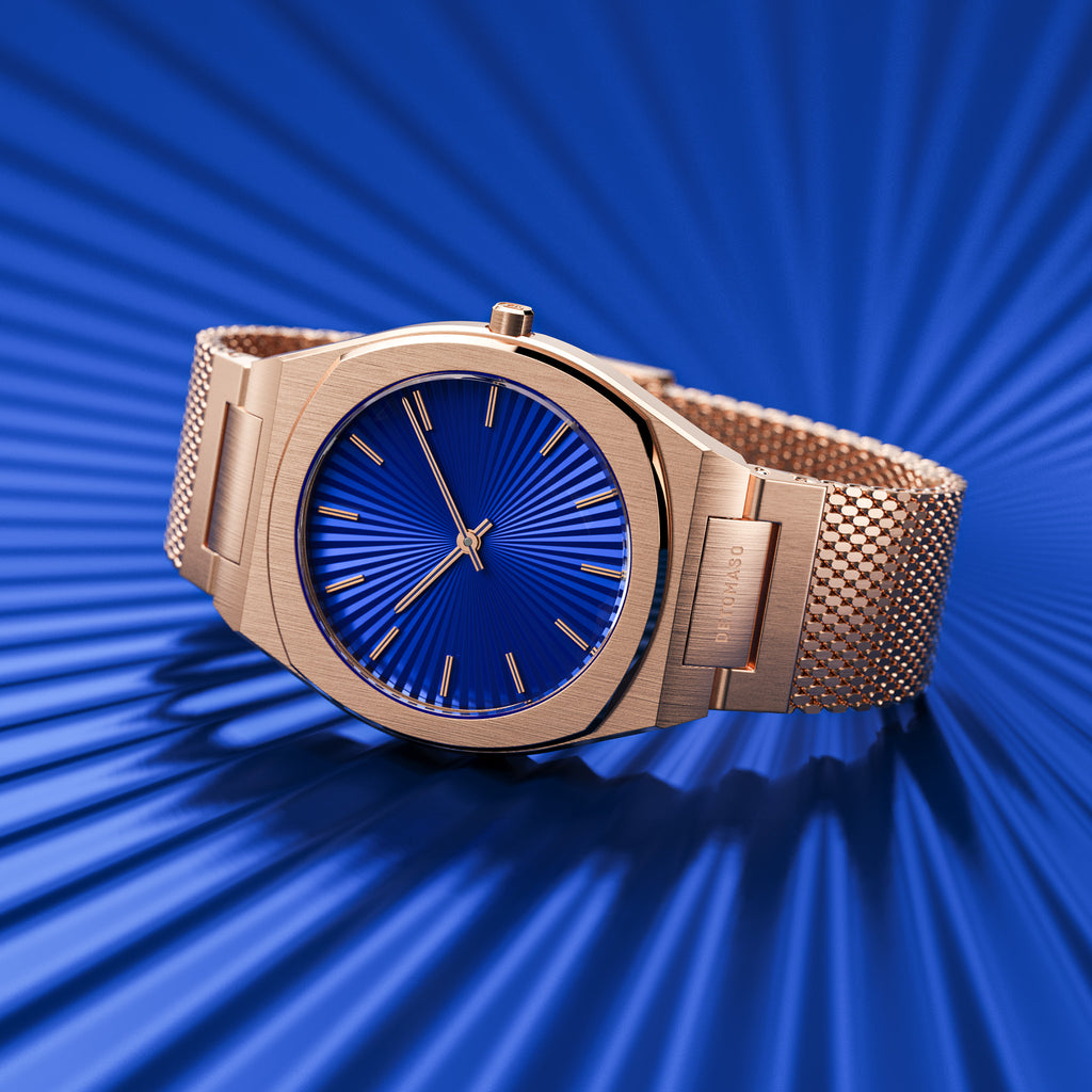 VOLTRE NIGHTSKY ROSE - Mesh Rose gold Brushed - Detomaso Watches