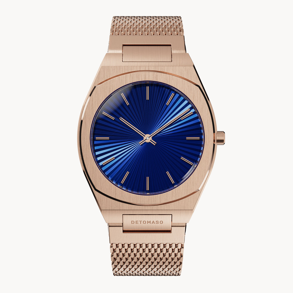 VOLTRE NIGHTSKY ROSE - Mesh Rose gold Brushed - Detomaso Watches
