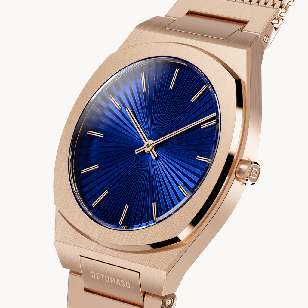 VOLTRE NIGHTSKY ROSE - Mesh Rose gold Brushed - Detomaso Watches
