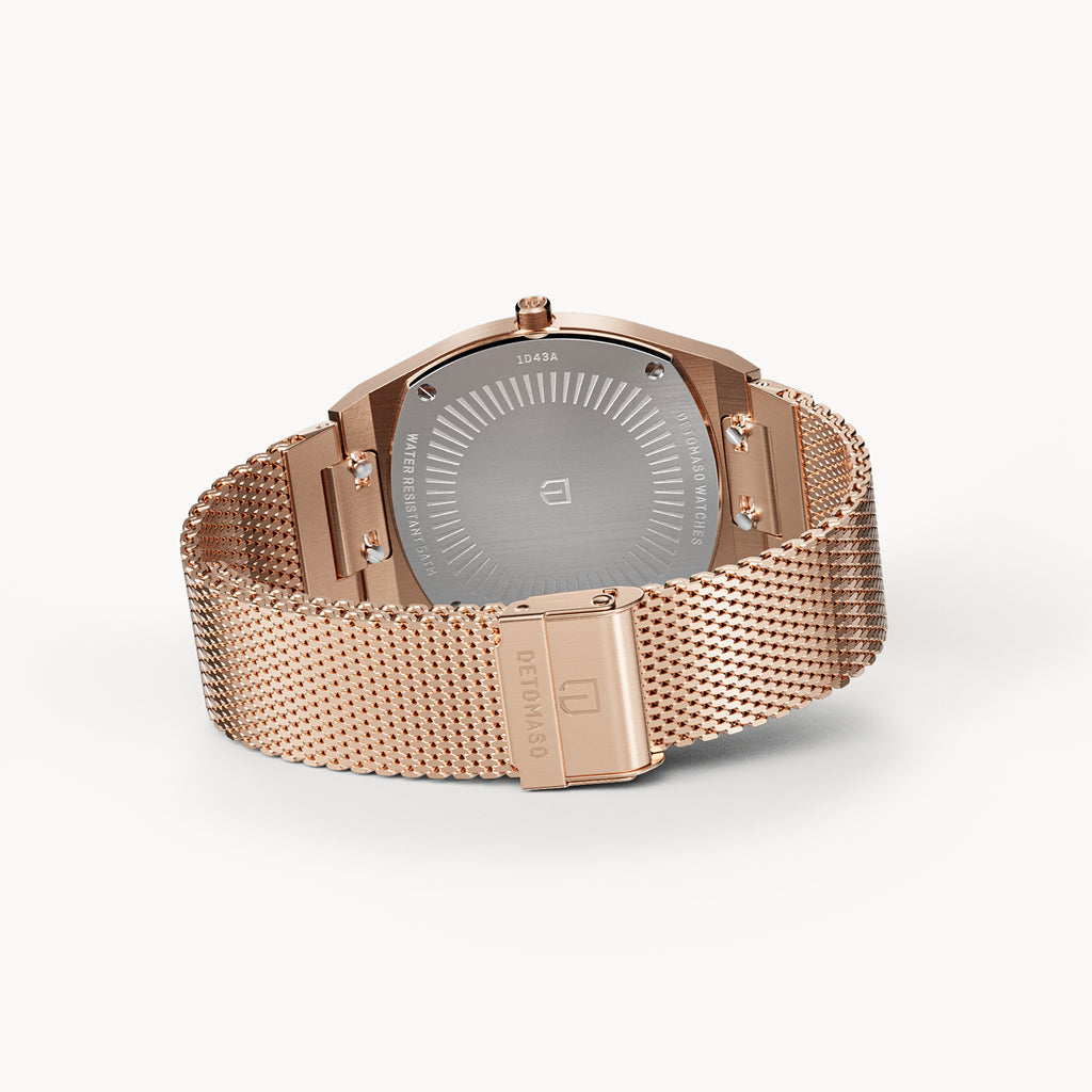 VOLTRE NIGHTSKY ROSE - Mesh Rose gold Brushed - Detomaso Watches