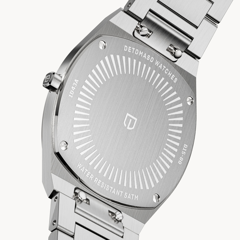 VOLTRE PURPLE BURST - Stainless steel Silver Brushed - Detomaso Watches