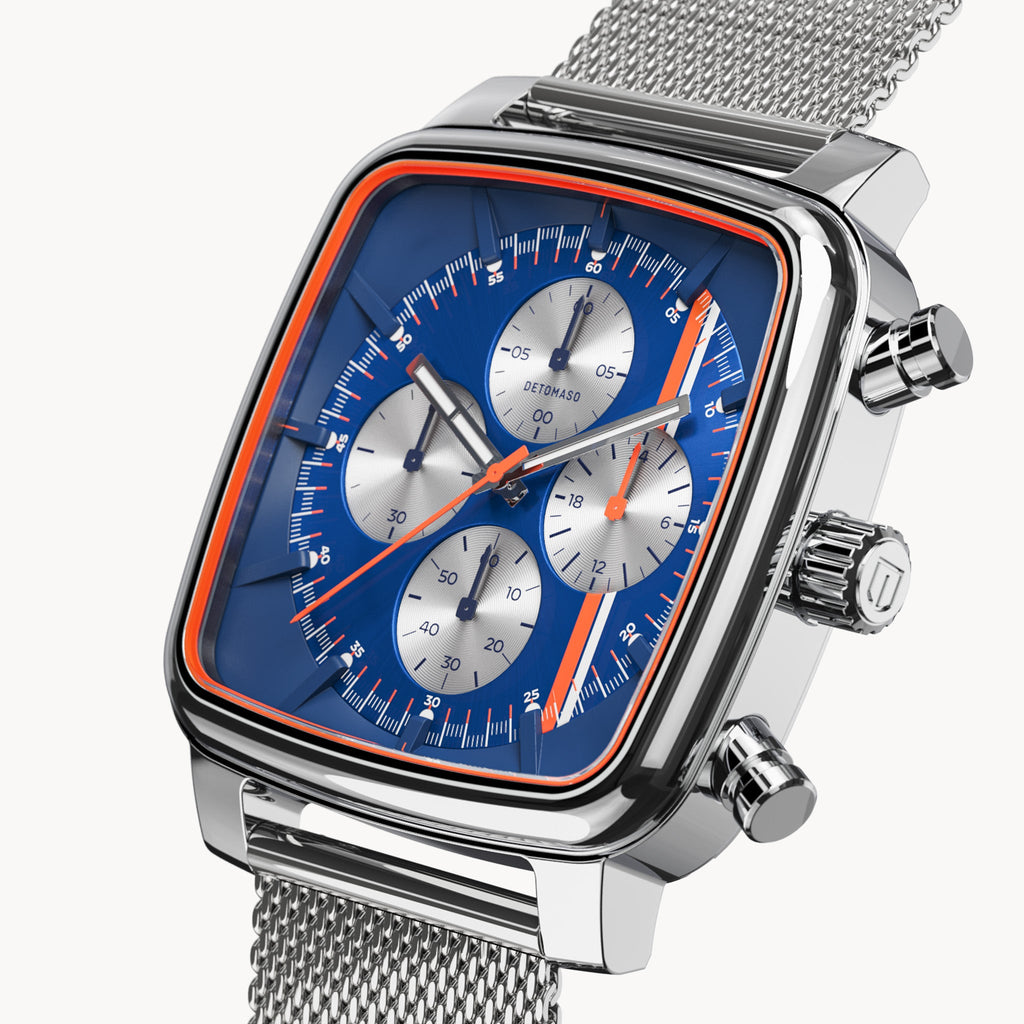 D20 Chronograph Stradale – Silver Blue Orange