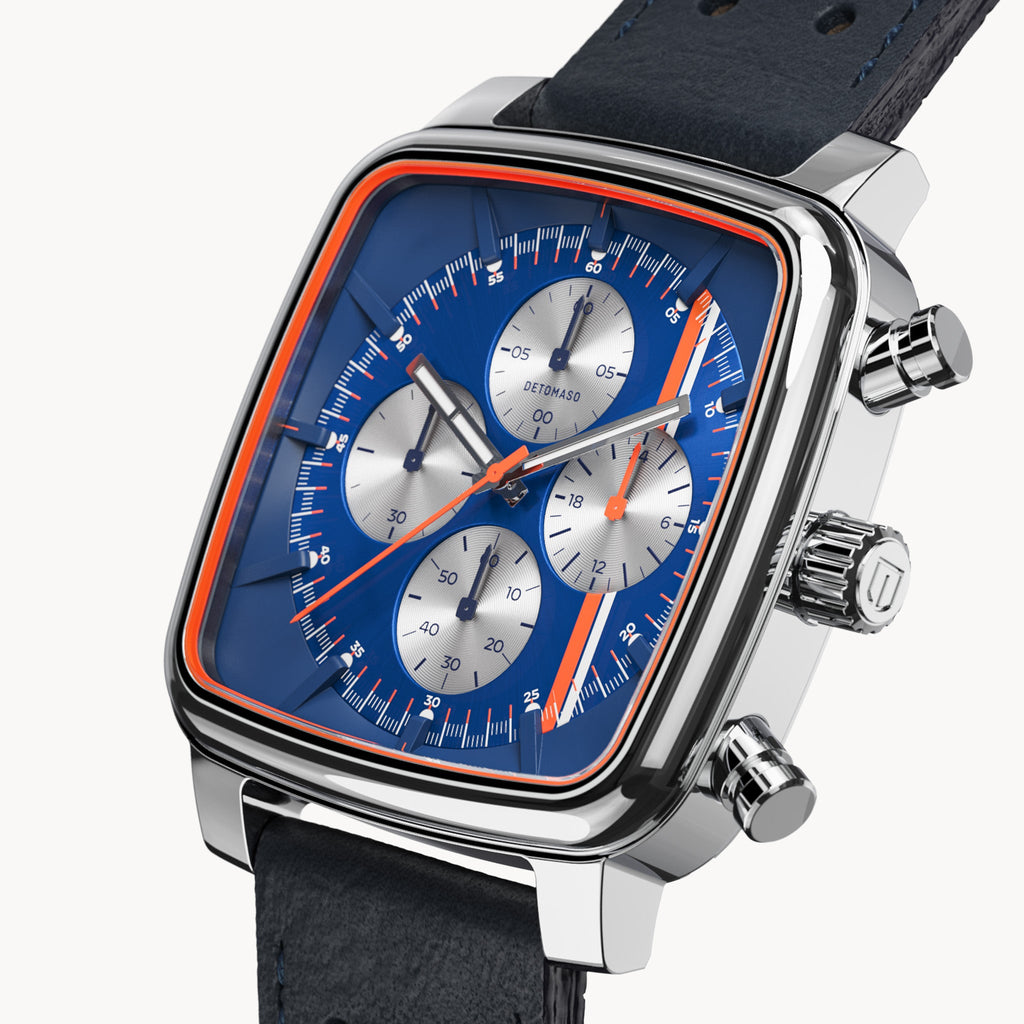 D20 Chronograph Stradale – Silver Blue Orange