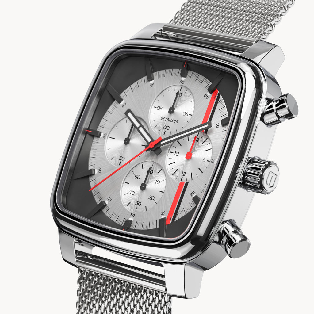 D20 Chronograph Stradale – Silver Black