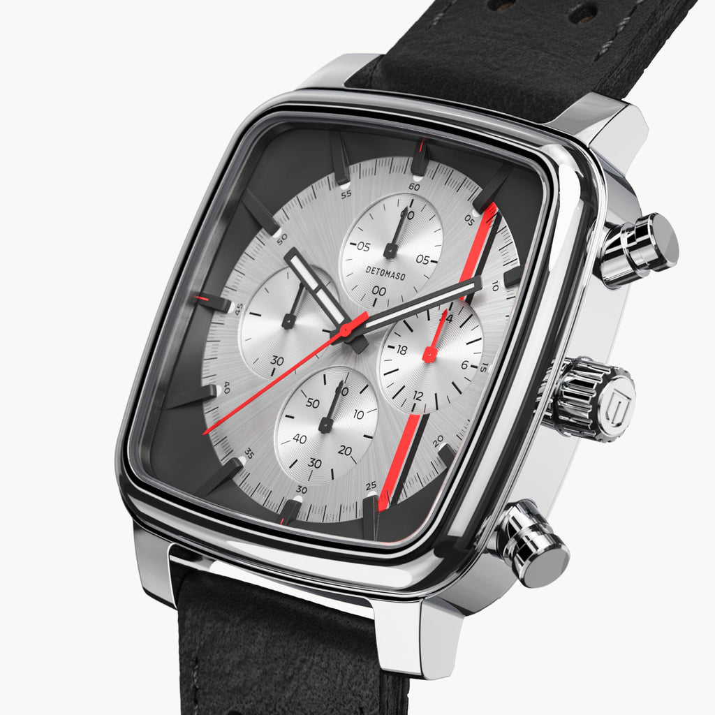 D20 Chronograph Stradale – Silver Black