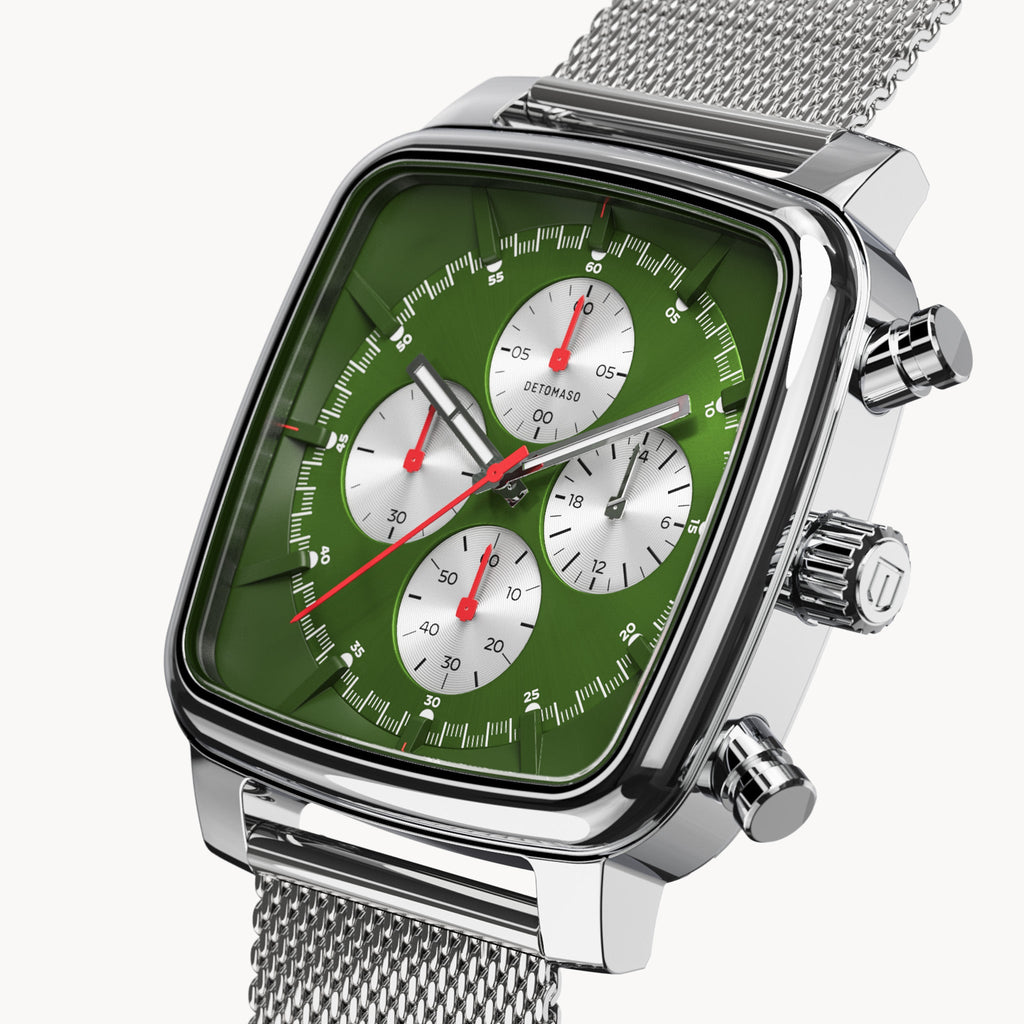 D20 Chronograph Stradale – Silver Green