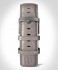 LEATHER STRAP GRAY CLASSIC - gray matte