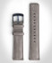 LEATHER STRAP GRAY CLASSIC - blue matte