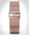 MILANESE STRAP rose gold POLISHED - rose gold glä