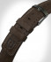 LEATHER STRAP DARK BROWN CLASSIC - olive green ma