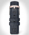 LEATHER STRAP BLUE CLASSIC - rose gold glossy