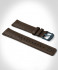 LEATHER STRAP DARK BROWN CLASSIC - dark blue mat