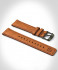 LEATHER STRAP BROWN CLASSIC - olive green matte b