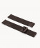 MILANESE STRAP ESPRESSO POLISHED 20MM - Espresso