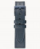 LEATHER STRAP TOSCANO MARINE - blue glossy