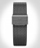 MILANESE STRAP GRAY SANDBLASTED - gray matte