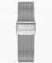 MILANESE STRAP SILVER POLISHED 20MM - silver glän