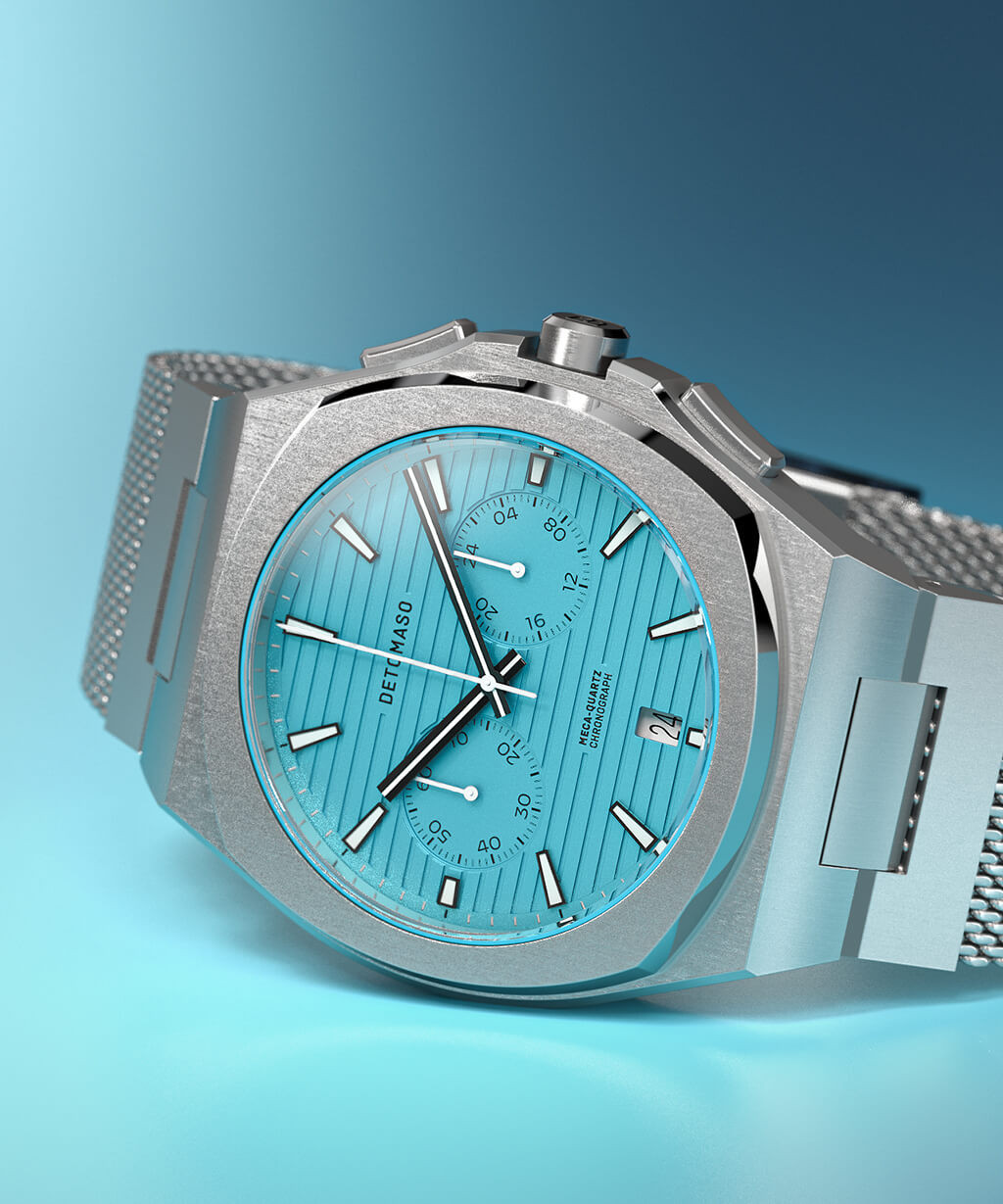 Odette【ONLINE LIMITED】blu VOLTRE CHRONO FIRST EDITION MINTY BLUE