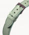 LEATHER STRAP MAINE MENTA - Burgundy glossy