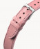 LEATHER STRAP MAINE FUXIA - silver glossy