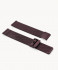 MILANESE STRAP BURGUNDY POLISHED 20MM - Burgundy