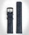 LEATHER STRAP BLUE CLASSIC - gray matte