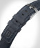 LEATHER STRAP BLUE CLASSIC - silver glossy