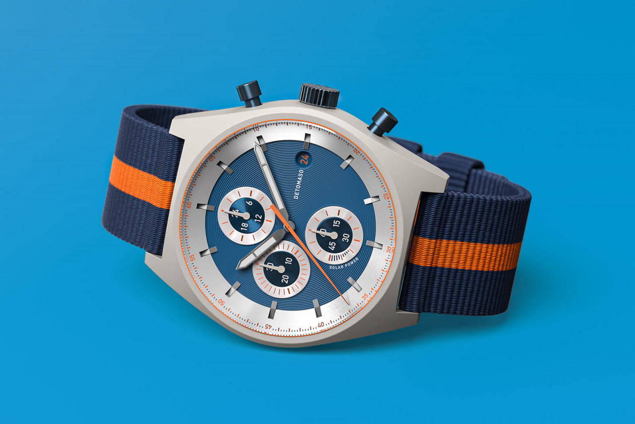 D10 CHRONO SOLAR GRAY BLUE D10 CHRONO SOLAR GRAY BLUE