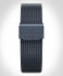 MILANESE STRAP BLUE SANDBLASTED - blue matte