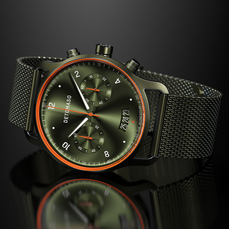 Detomaso sorpasso chronograph blue cheap