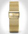 MILANESE STRAP gold POLISHED - gold glossy
