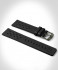 LEATHER STRAP RACING BLACK - olive green matte ge