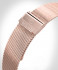 MILANESE STRAP rose gold POLISHED - rose gold glä