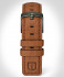 LEATHER STRAP BROWN CLASSIC - olive green matte b
