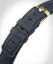 LEATHER STRAP BLUE CLASSIC - gold glossy