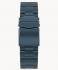 STAINLESS STEEL BRACELET DARK BLUE BRUSH - Dunkel