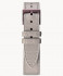 LEATHER STRAP MAINE CENERE - Burgundy glossy