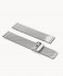 MILANESE STRAP SILVER BRUSHED 20MM - silver matte
