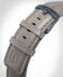 LEATHER STRAP GRAY CLASSIC - blue matte